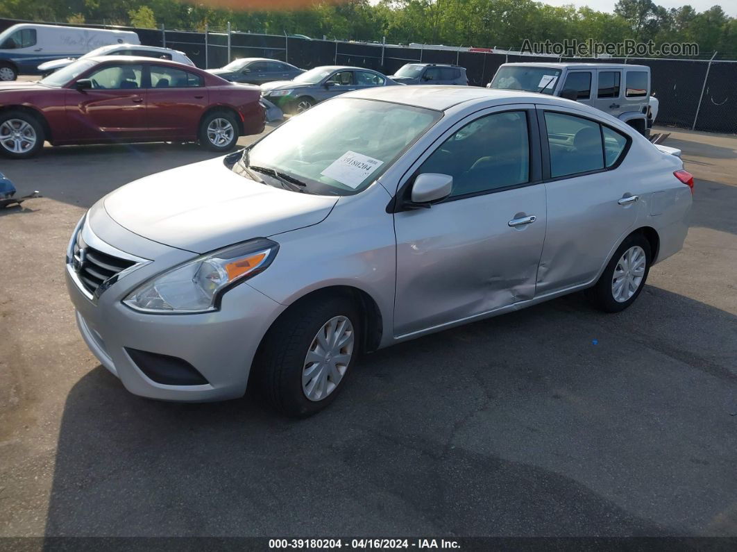 2016 Nissan Versa 1.6 S/1.6 S+/1.6 Sl/1.6 Sv Silver vin: 3N1CN7AP2GL854684