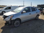 2018 Nissan Versa S Silver vin: 3N1CN7AP2JL800714