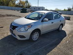 2018 Nissan Versa S Silver vin: 3N1CN7AP2JL802608