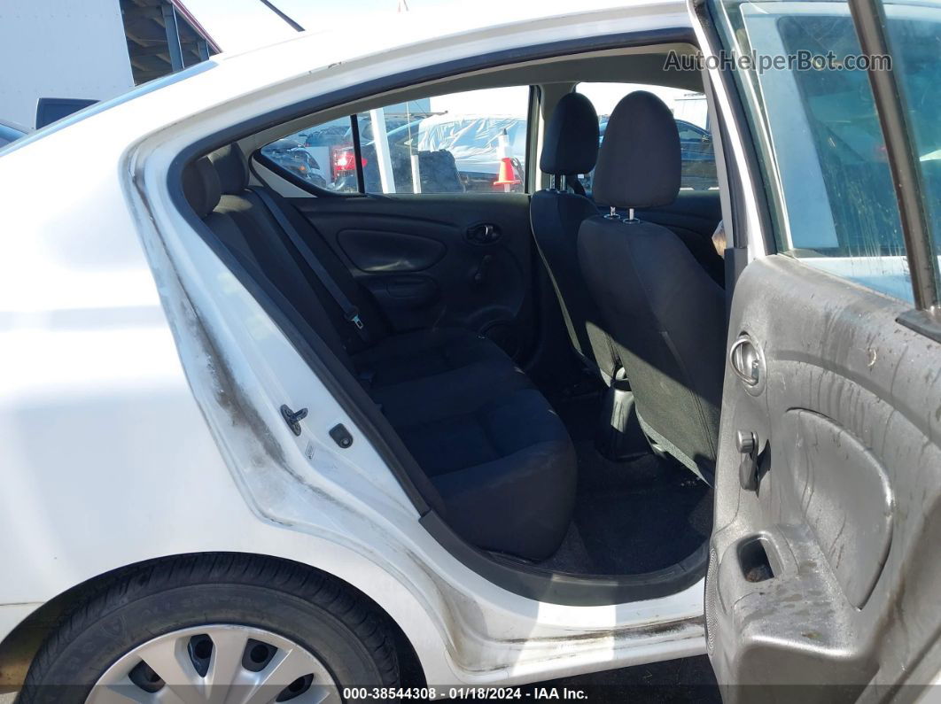 2018 Nissan Versa 1.6 S+ Белый vin: 3N1CN7AP2JL836029