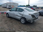 2018 Nissan Versa 1.6 Sv Silver vin: 3N1CN7AP2JL862419