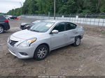 2018 Nissan Versa 1.6 Sv Silver vin: 3N1CN7AP2JL862419