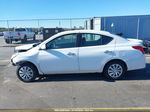 2018 Nissan Versa 1.6 Sv White vin: 3N1CN7AP2JL862680