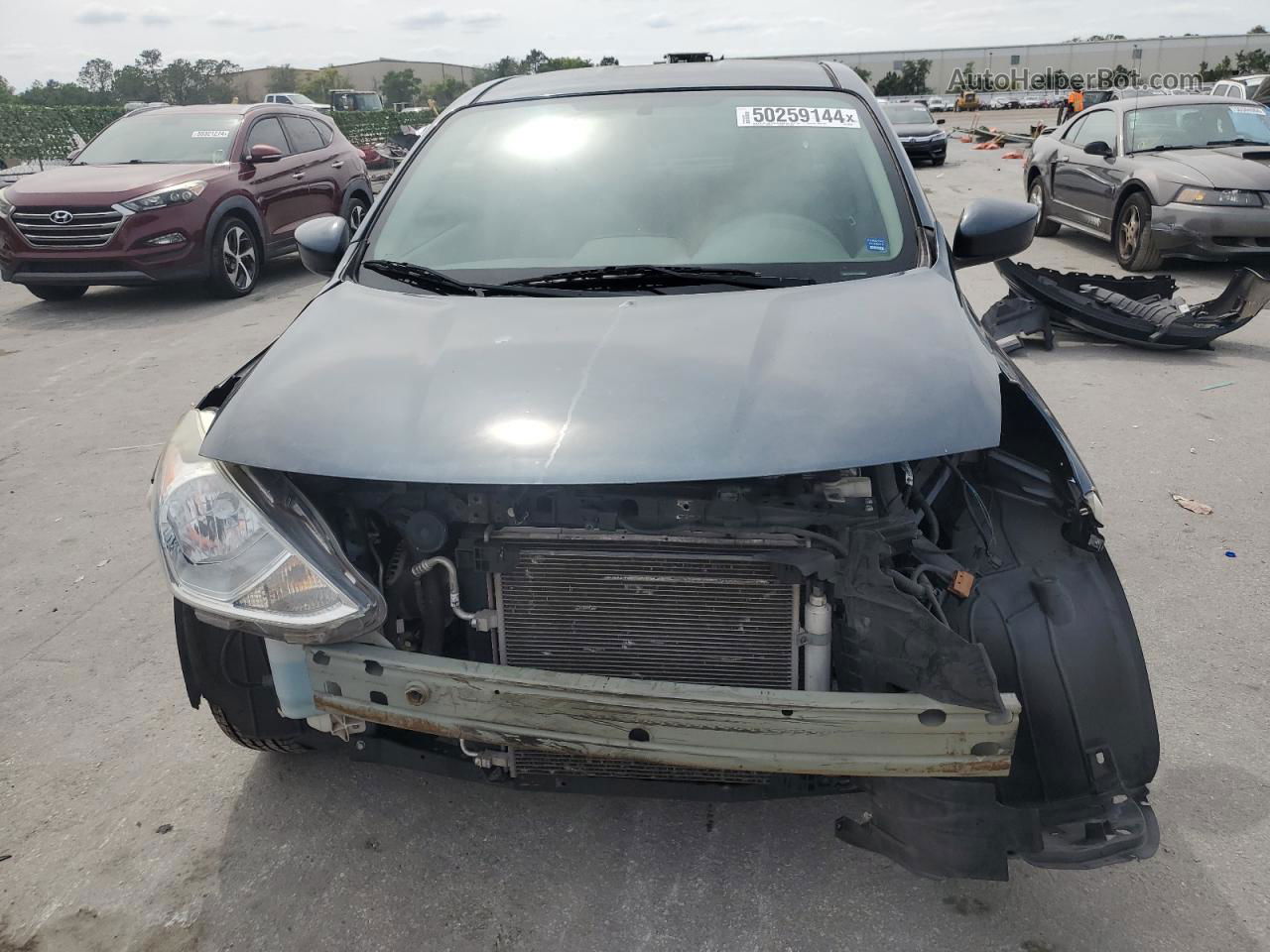 2016 Nissan Versa S Blue vin: 3N1CN7AP3GL805588