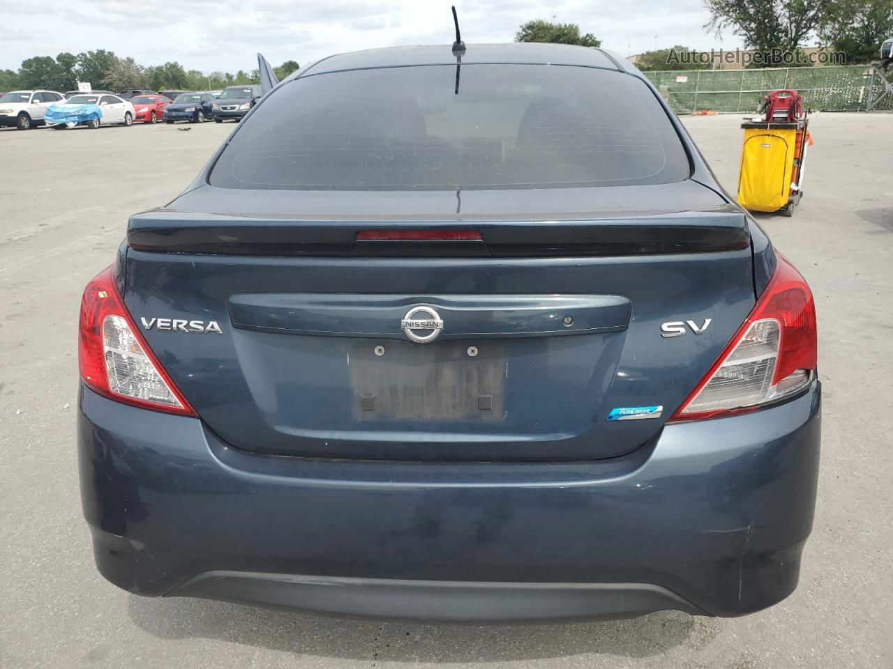 2016 Nissan Versa S Blue vin: 3N1CN7AP3GL805588