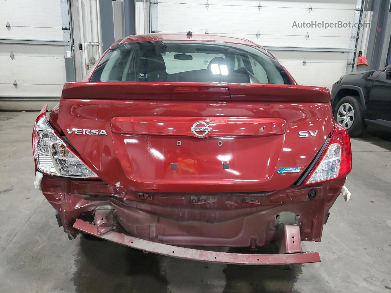 2016 Nissan Versa S Red vin: 3N1CN7AP3GL826912