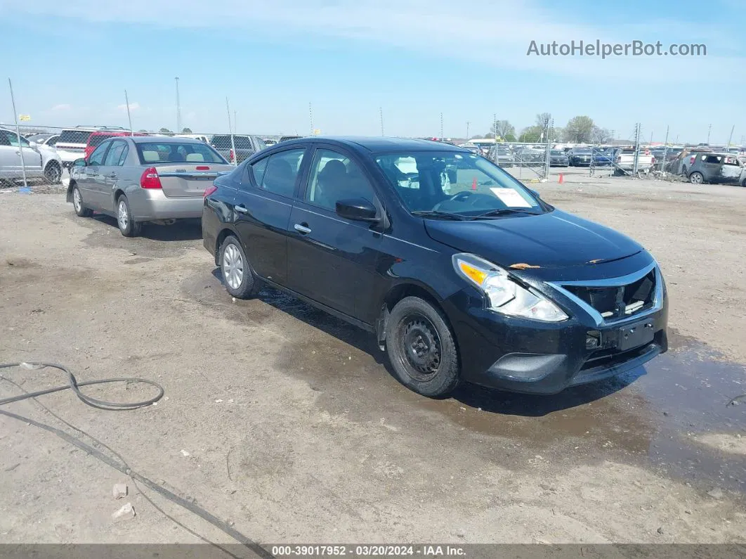 2016 Nissan Versa 1.6 Sv Black vin: 3N1CN7AP3GL837196