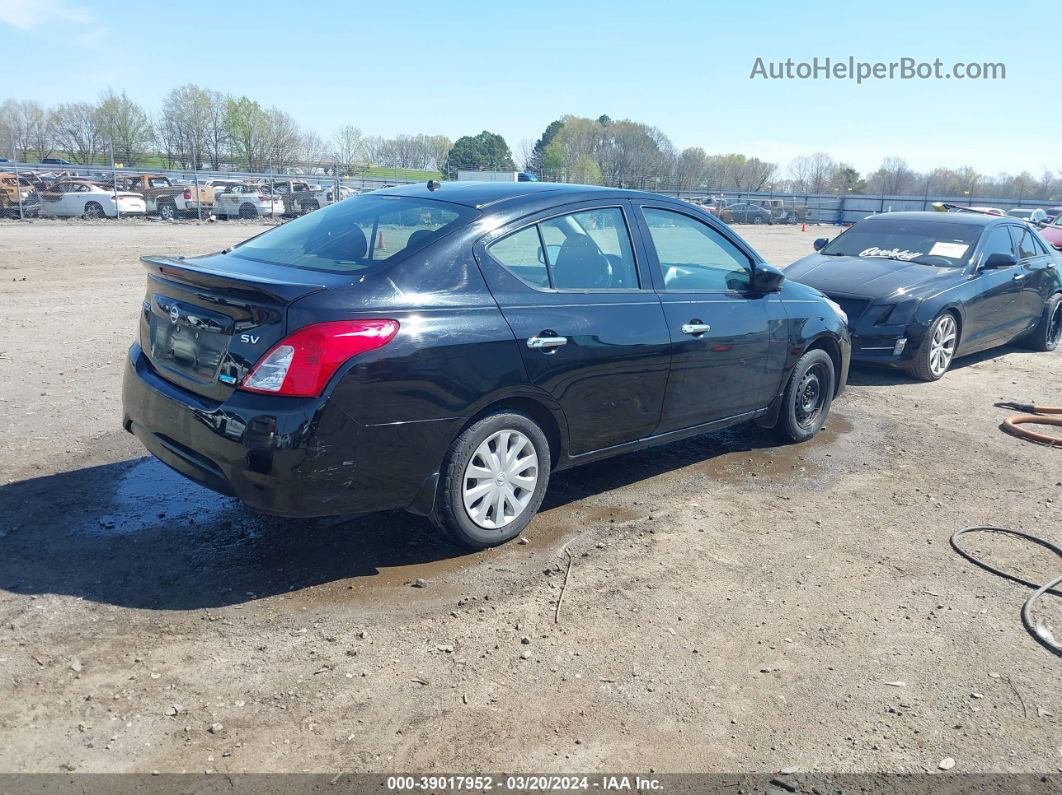 2016 Nissan Versa 1.6 Sv Black vin: 3N1CN7AP3GL837196