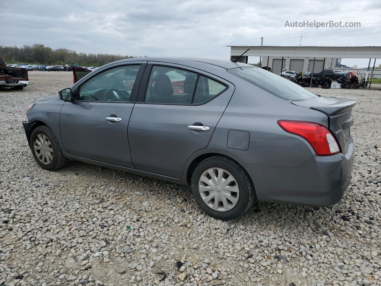 2016 Nissan Versa S Gray vin: 3N1CN7AP3GL857528