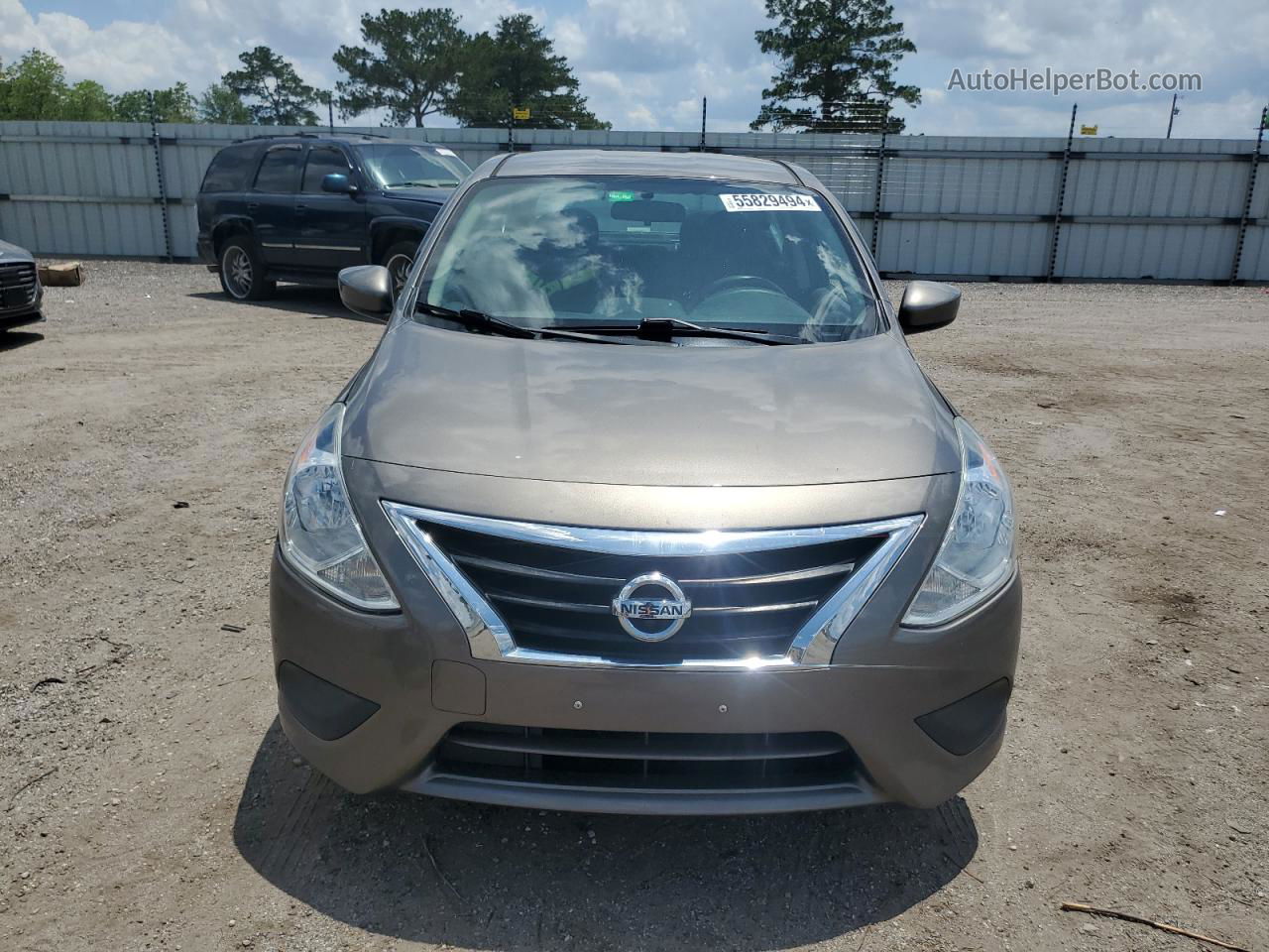 2016 Nissan Versa S Gray vin: 3N1CN7AP3GL865841