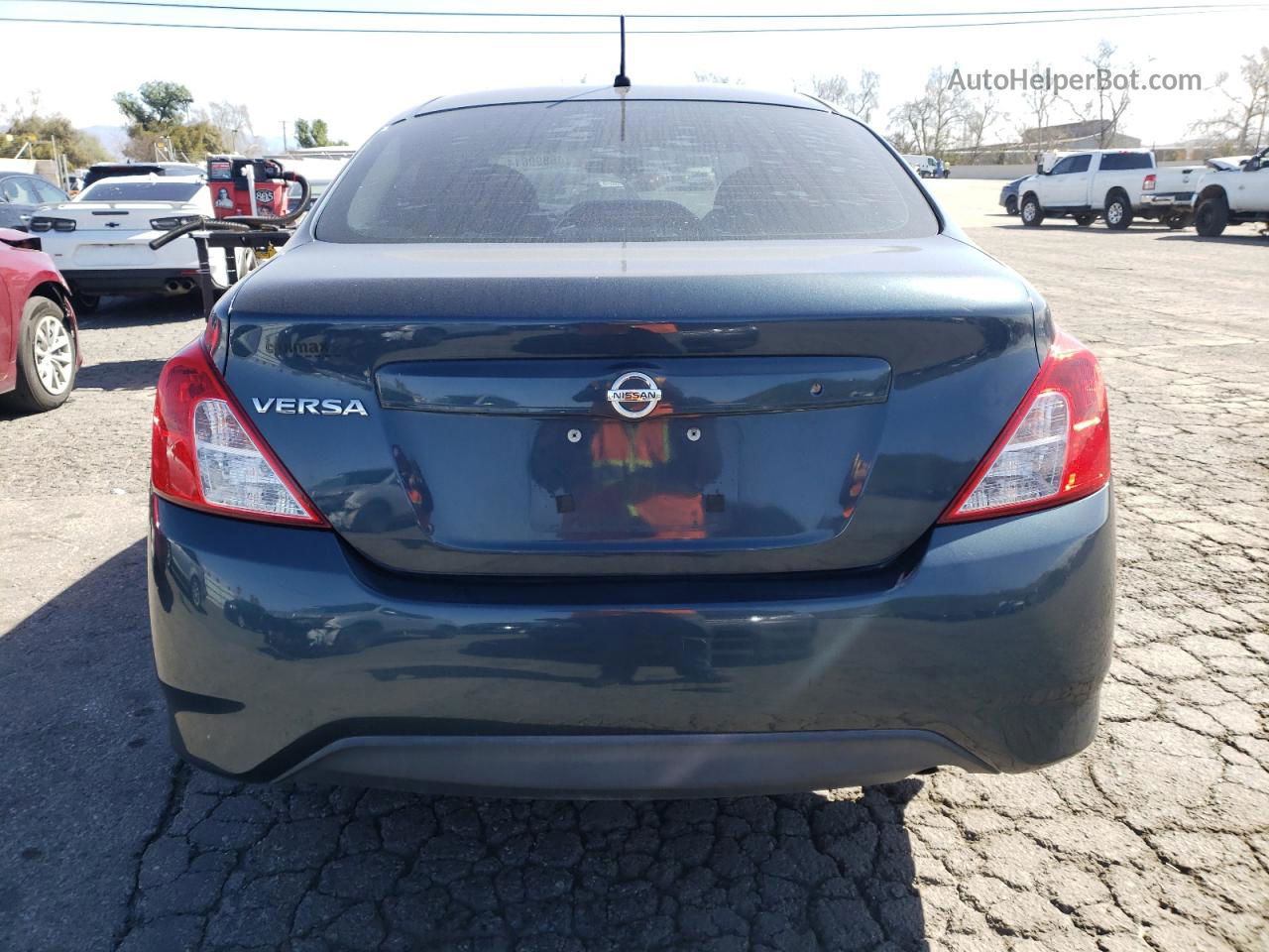 2016 Nissan Versa S Blue vin: 3N1CN7AP3GL904735