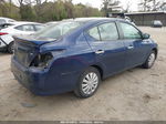 2018 Nissan Versa 1.6 Sv Blue vin: 3N1CN7AP3JL800821