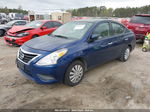 2018 Nissan Versa 1.6 Sv Blue vin: 3N1CN7AP3JL800821