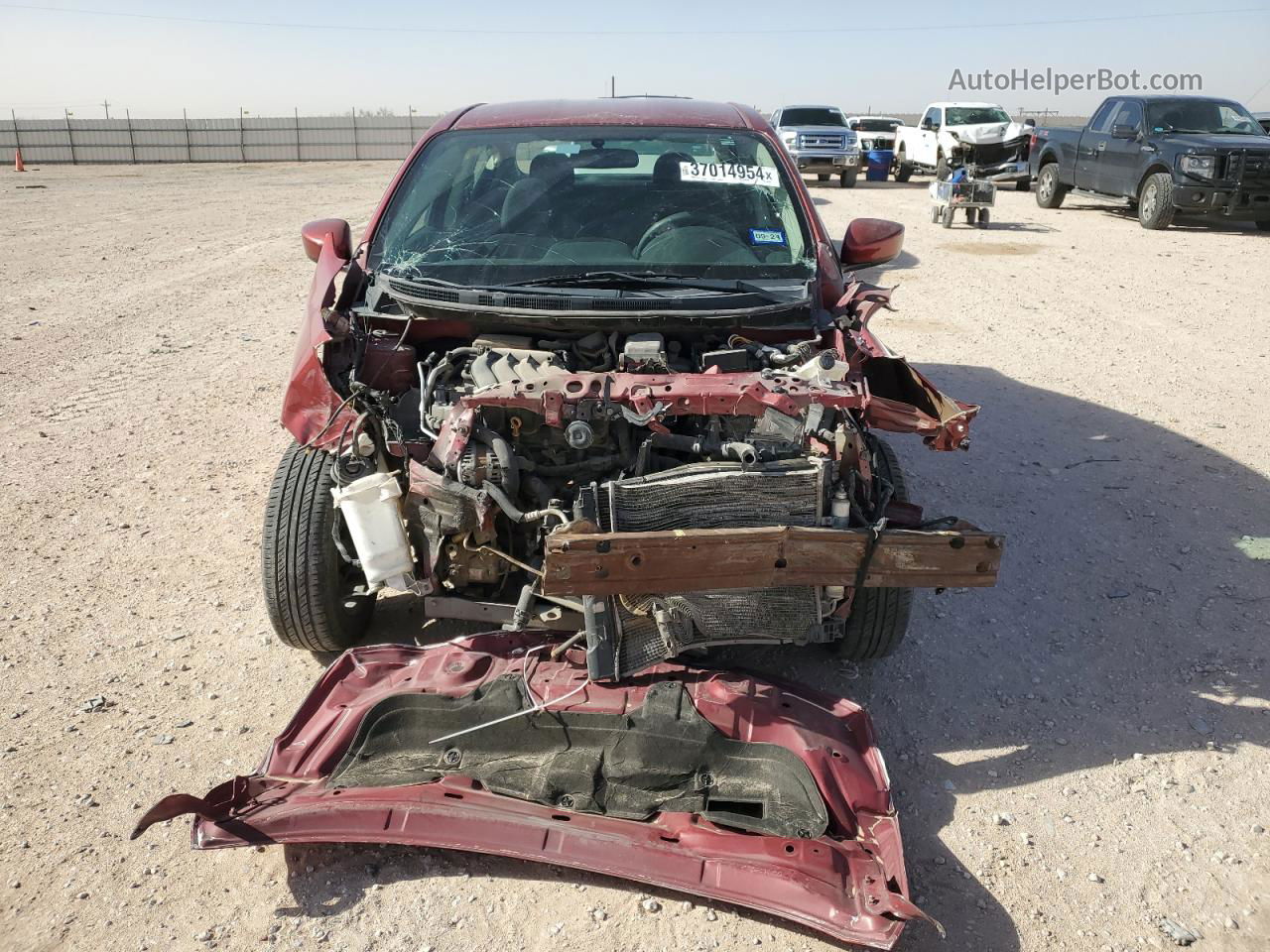 2018 Nissan Versa S Red vin: 3N1CN7AP3JL844754