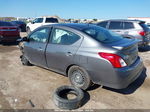 2018 Nissan Versa 1.6 Sv Gray vin: 3N1CN7AP3JL861554