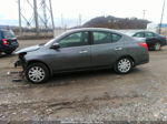 2018 Nissan Versa 1.6 Sv Gray vin: 3N1CN7AP3JL875244