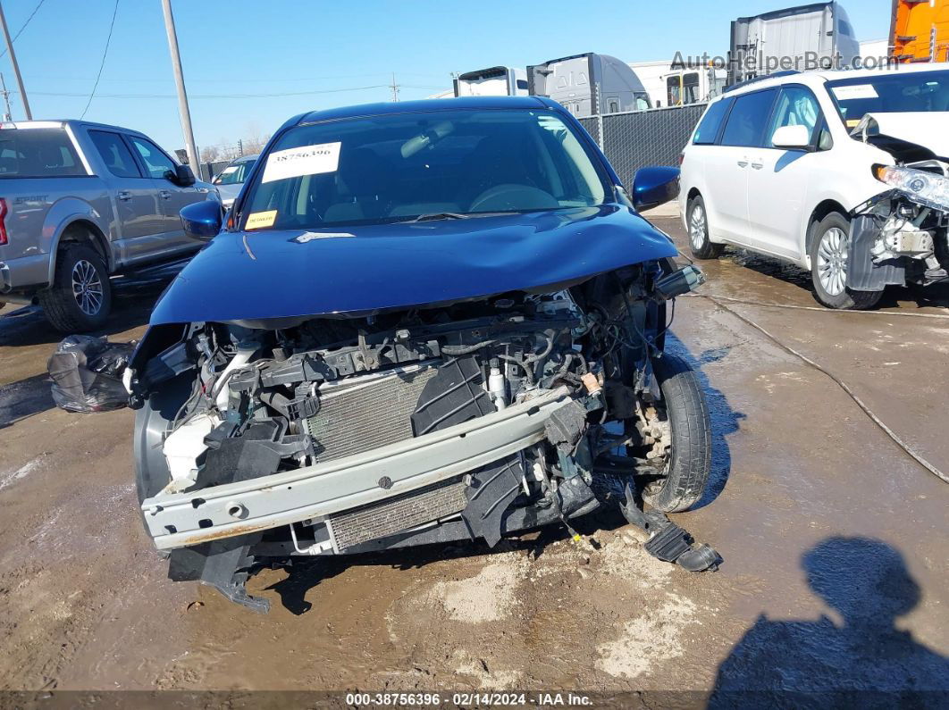 2018 Nissan Versa 1.6 Sv Blue vin: 3N1CN7AP3JL883182