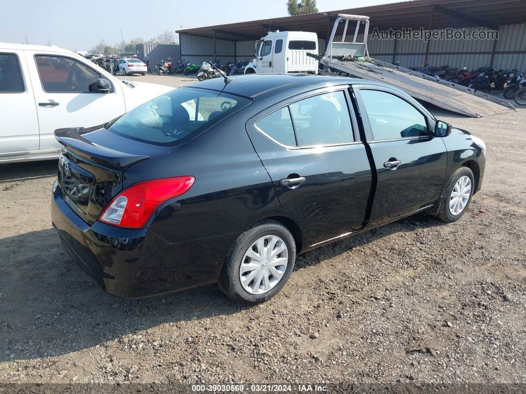 2018 Nissan Versa S/s Plus/sv/sl Черный vin: 3N1CN7AP3JL883795