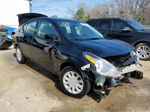 2018 Nissan Versa S Black vin: 3N1CN7AP3JL888558