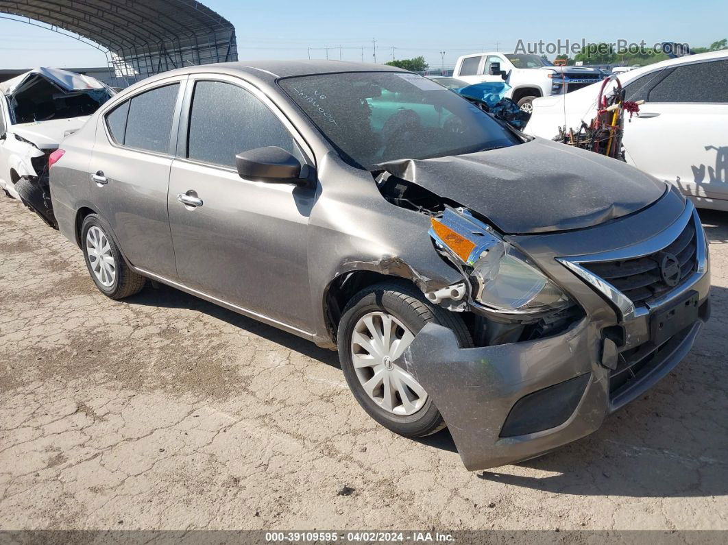 2016 Nissan Versa 1.6 S/1.6 S+/1.6 Sl/1.6 Sv Gray vin: 3N1CN7AP4GL811173