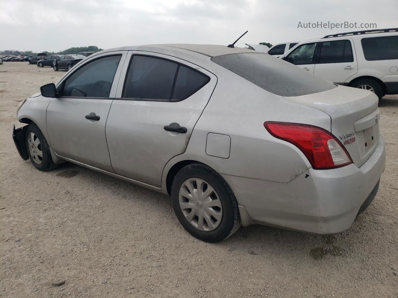 2016 Nissan Versa S Silver vin: 3N1CN7AP4GL863211