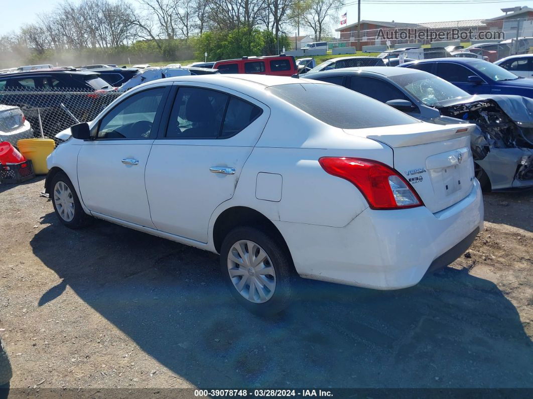 2016 Nissan Versa 1.6 S/1.6 S+/1.6 Sl/1.6 Sv White vin: 3N1CN7AP4GL877657