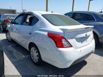 2018 Nissan Versa Sedan Sv White vin: 3N1CN7AP4JK408405