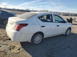 2018 Nissan Versa S White vin: 3N1CN7AP4JL806224