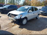 2018 Nissan Versa 1.6 S Silver vin: 3N1CN7AP4JL806935