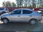 2018 Nissan Versa 1.6 S Silver vin: 3N1CN7AP4JL806935