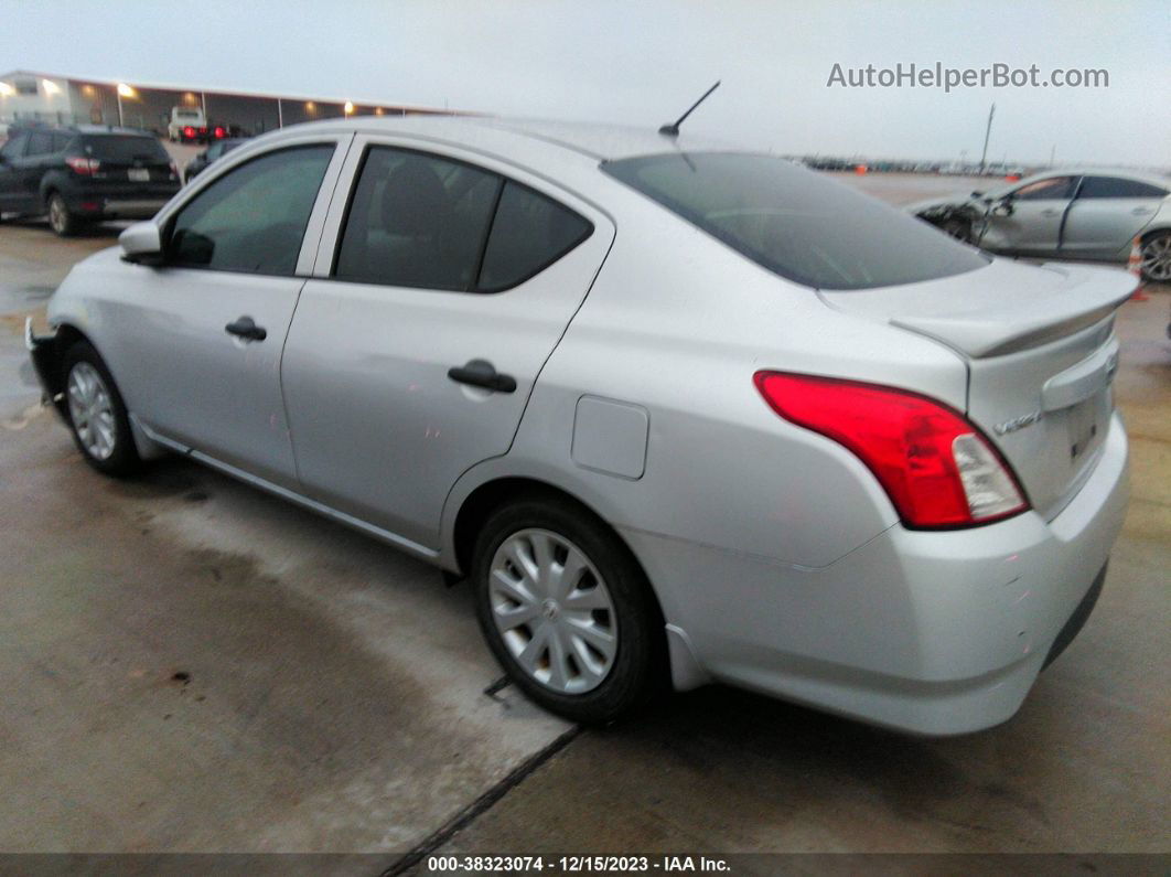 2018 Nissan Versa 1.6 S+ Silver vin: 3N1CN7AP4JL869968