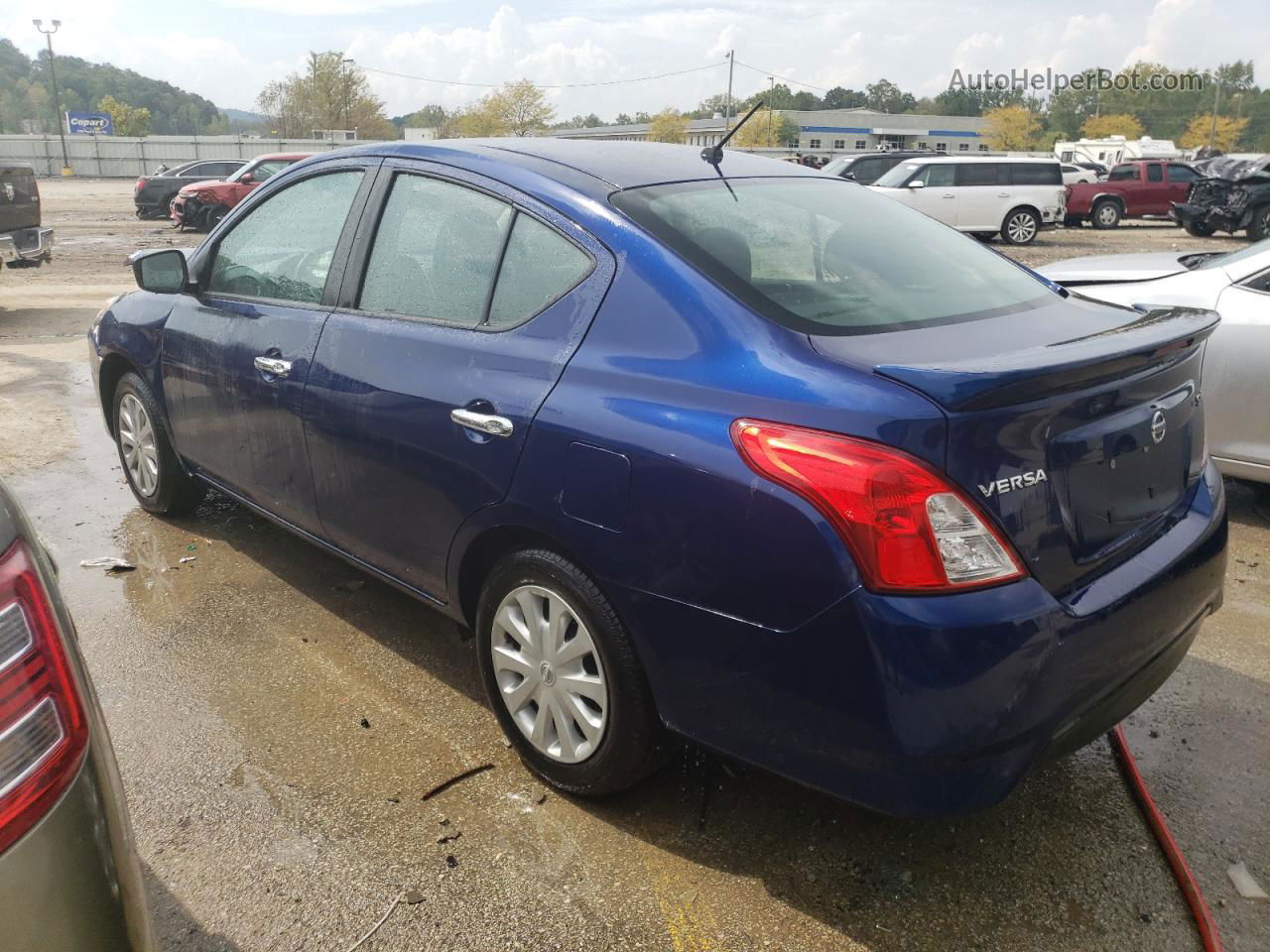 2018 Nissan Versa S Blue vin: 3N1CN7AP4JL886057