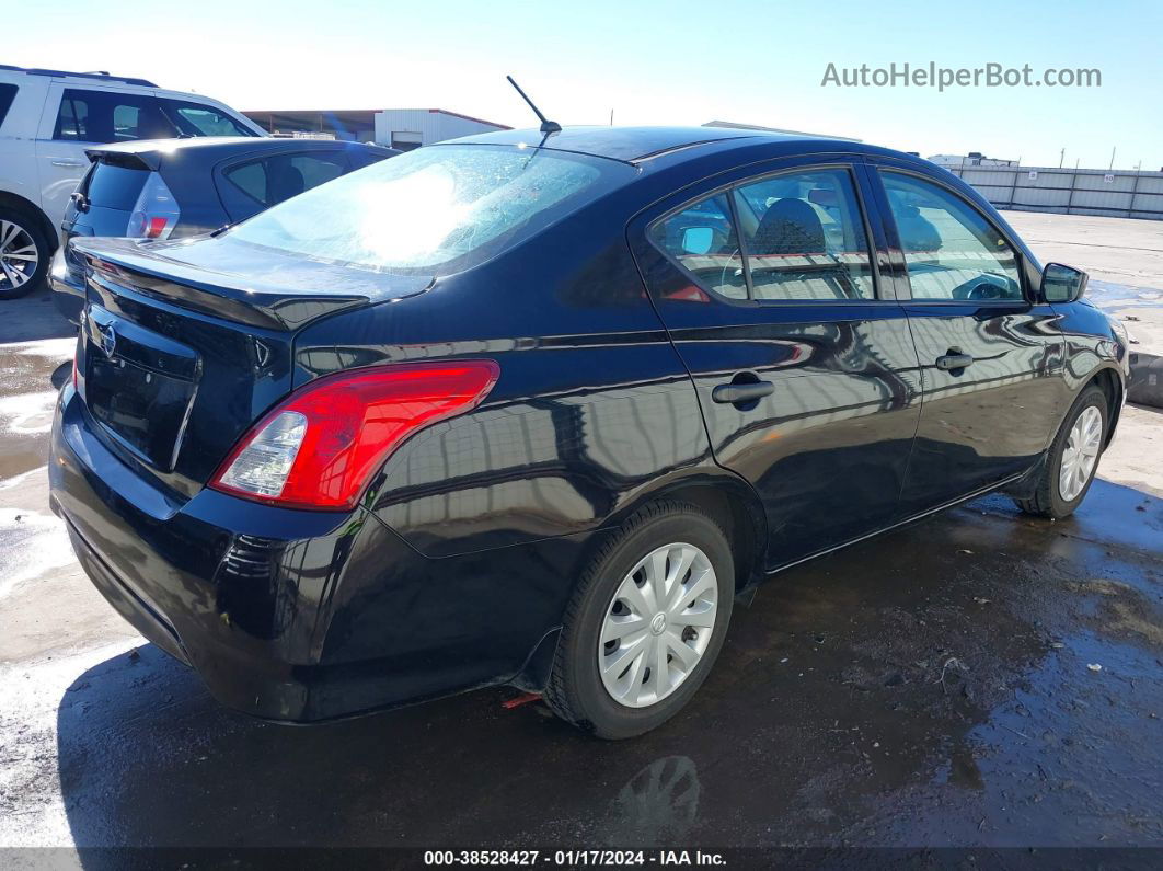 2018 Nissan Versa 1.6 S+ Black vin: 3N1CN7AP4JL887953