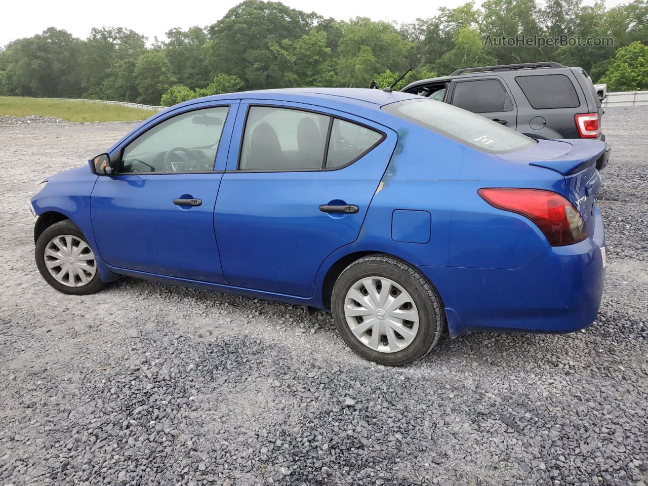 2016 Nissan Versa S Blue vin: 3N1CN7AP5GL892751