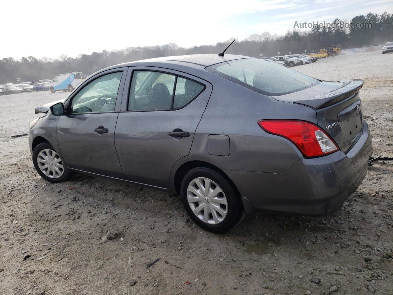 2018 Nissan Versa S Серый vin: 3N1CN7AP5JL807219