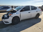 2018 Nissan Versa S White vin: 3N1CN7AP5JL813523