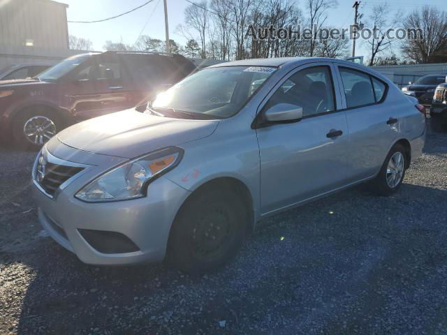 2018 Nissan Versa S Silver vin: 3N1CN7AP5JL830418