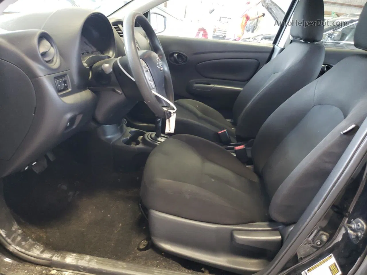 2018 Nissan Versa S Black vin: 3N1CN7AP5JL856677