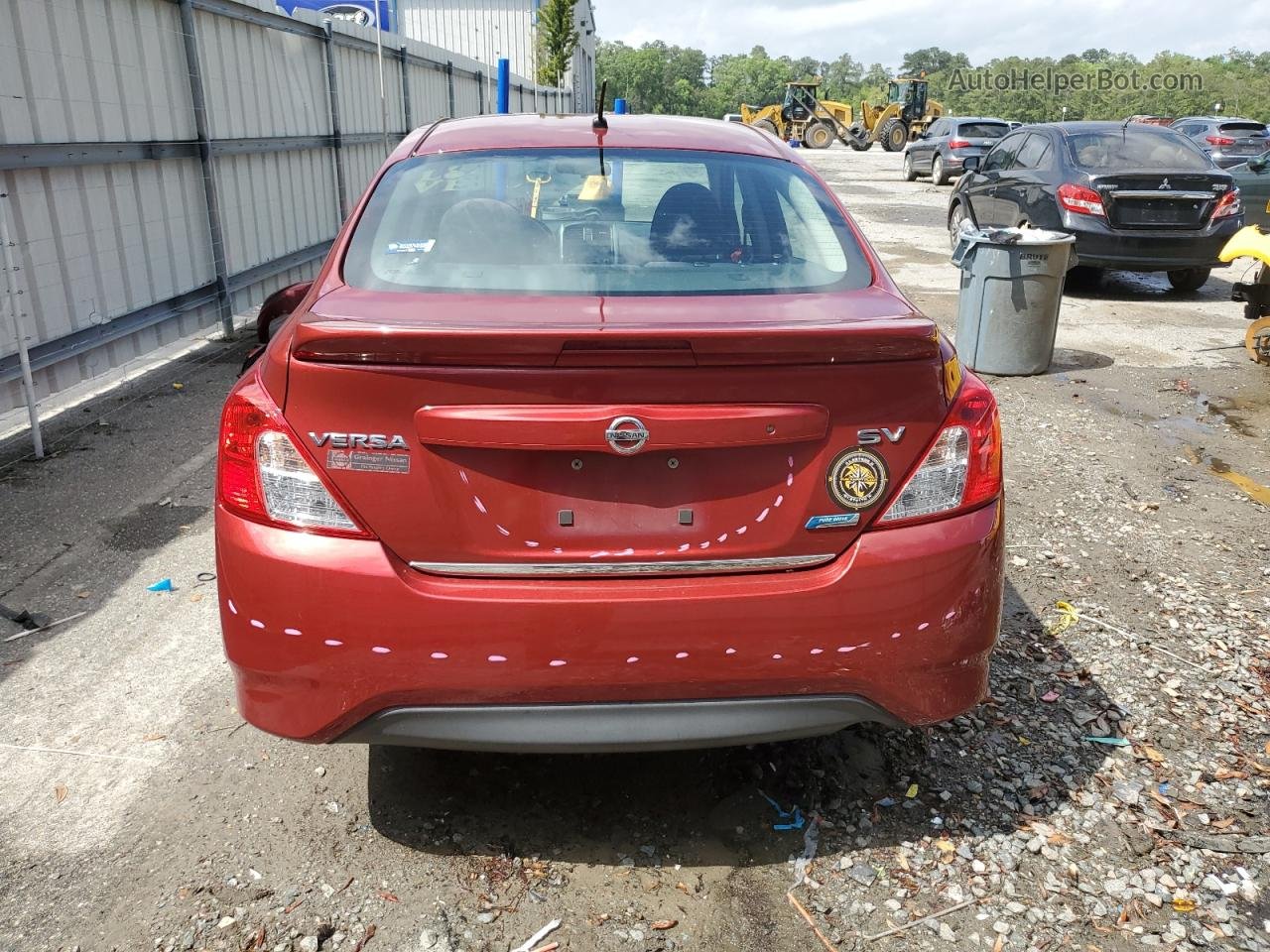 2016 Nissan Versa S Maroon vin: 3N1CN7AP6GL837936