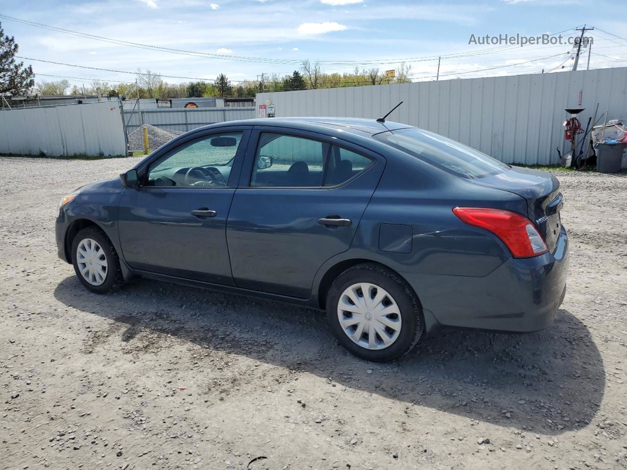 2016 Nissan Versa S Blue vin: 3N1CN7AP6GL881371