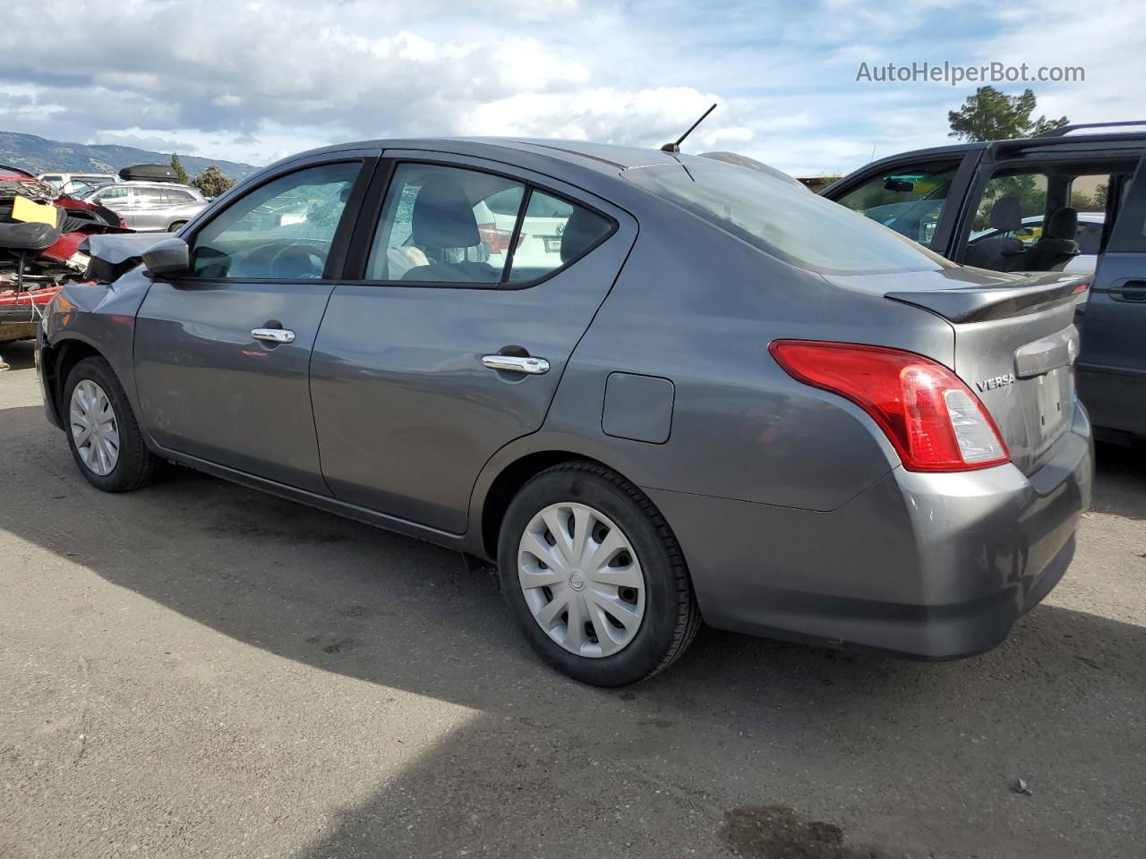 2016 Nissan Versa S Угольный vin: 3N1CN7AP6GL897957