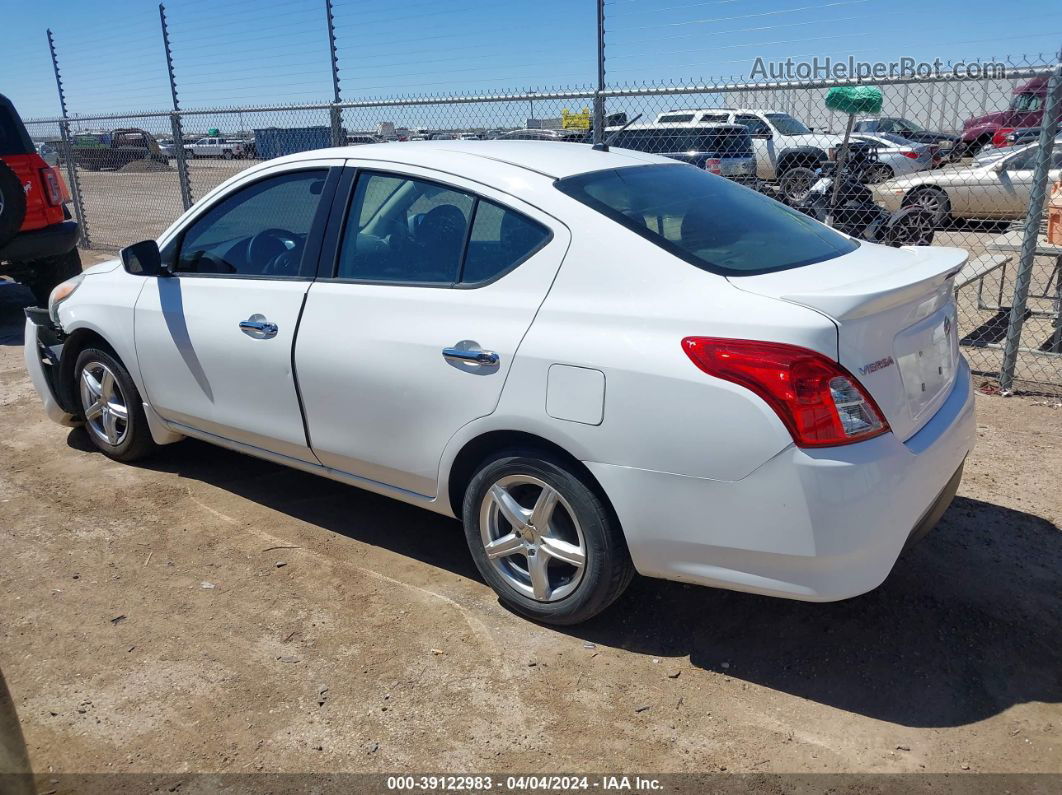 2016 Nissan Versa 1.6 Sv White vin: 3N1CN7AP6GL912294