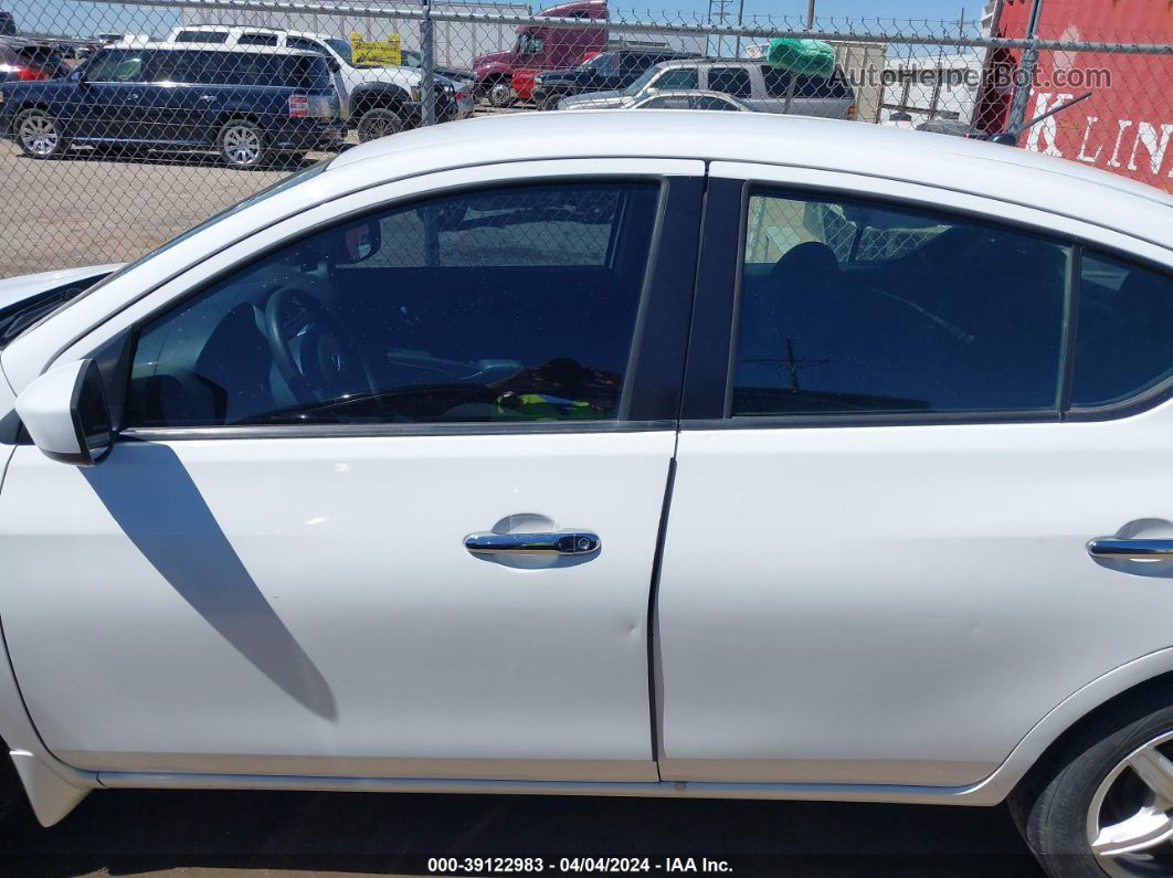 2016 Nissan Versa 1.6 Sv White vin: 3N1CN7AP6GL912294