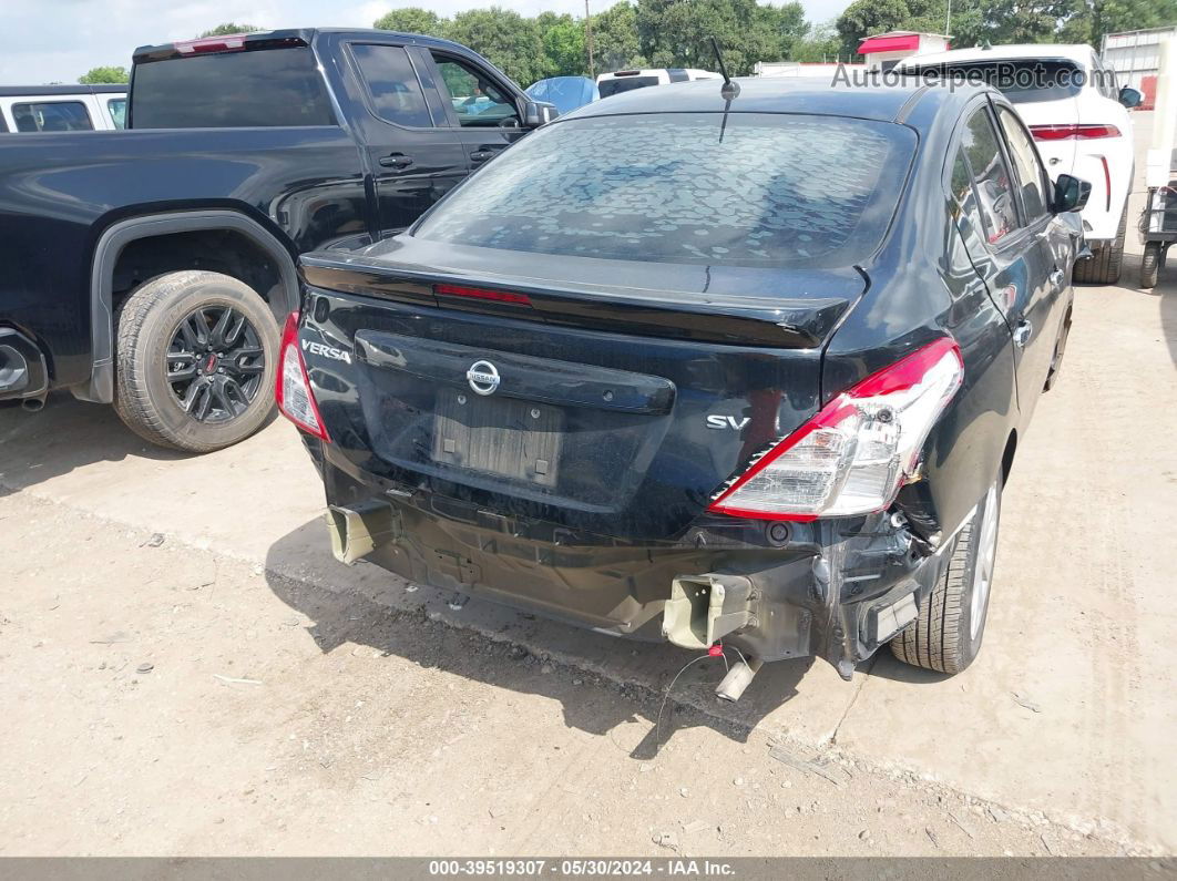 2018 Nissan Versa 1.6 Sv Black vin: 3N1CN7AP6JL805494