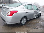 2018 Nissan Versa 1.6 S+ Silver vin: 3N1CN7AP6JL867963