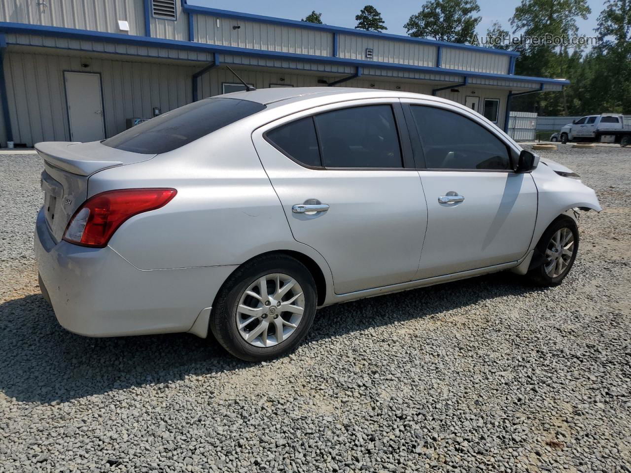 2018 Nissan Versa S Silver vin: 3N1CN7AP6JL882818