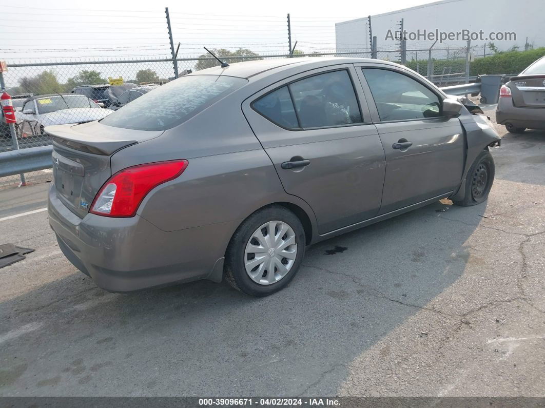 2016 Nissan Versa 1.6 S+ Brown vin: 3N1CN7AP7GL888832