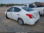 2016 Nissan Versa 1.6 S White vin: 3N1CN7AP7GL915642