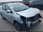 2018 Nissan Versa 1.6 Sv Silver vin: 3N1CN7AP7JL828850