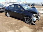 2018 Nissan Versa S Black vin: 3N1CN7AP7JL837726